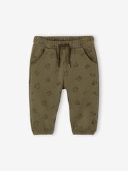 Baby-Printed Fleece Trousers for Babies