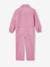 Long Jumpsuit in Garment-Dyed Fabric for Girls old rose 