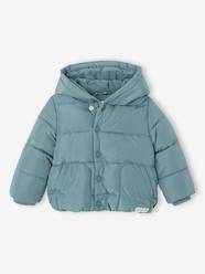 Baby-Outerwear-Padded Jacket with Hood & Polar Fleece Lining for Babies