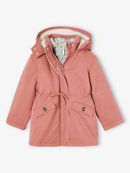 Girls-Coats & Jackets-Coats & Parkas-3-in-1 Parka + Bodywarmer for Girls