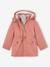 3-in-1 Parka + Bodywarmer for Girls indigo+old rose 