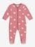 Velour Sleepsuit with Heart Print, for Babies, by Petit Bateau printed pink 