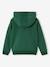 Basics Zipped Sports Jacket with Hood for Boys 6400+6530+black+fir green+marl white 