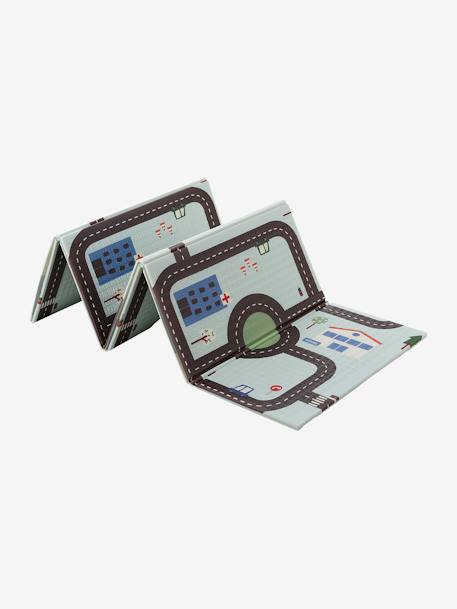 Large, Foldable Activity Mat beige+blue+green+multicoloured 