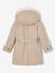 3-in-1 Hooded Parka for Girls taupe 