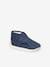 Corduroy Pram Shoes for Babies navy blue 