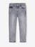 WIDE Hip, Slim Leg MorphologiK Jeans, for Girls deep blue+denim grey+medium blue 