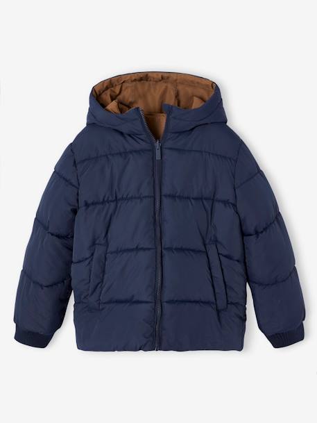 Parka with Reversible Hood, for Boys bronze 