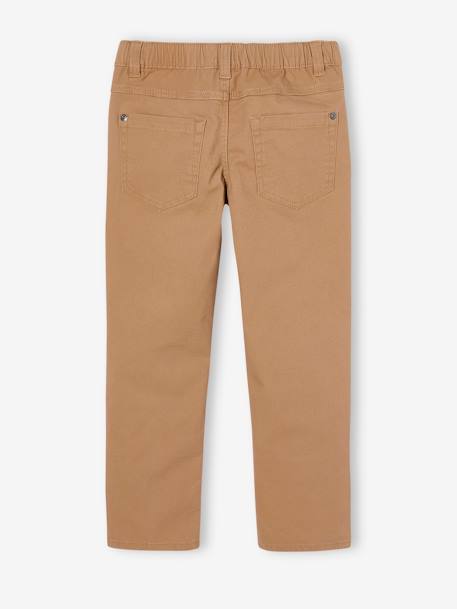 Indestructible, Easy to Slip On Trousers for Boys beige+khaki+night blue 