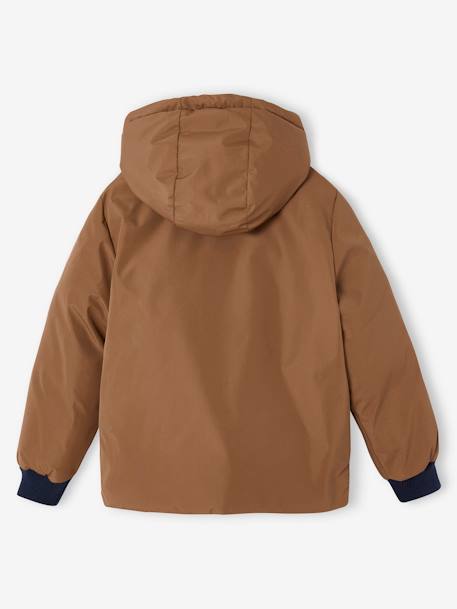 Parka with Reversible Hood, for Boys bronze 