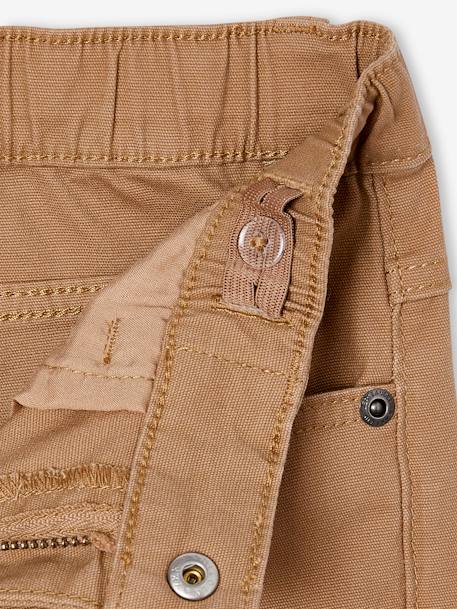 Indestructible, Easy to Slip On Trousers for Boys beige+khaki+night blue 