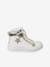 High-Top Trainers with Laces & Zips for Girls white 