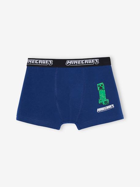 Pack of 3 MINECRAFT® boys' boxers navy blue 