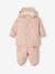 Raincoat + Rain Dungarees Combo for Babies rosy 