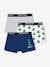 Pack of 3 MINECRAFT® boys' boxers navy blue 