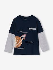 -Double-Sleeve Top for Boys