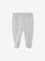 Pack of 2 Footed Trousers in Rib Knit for Babies marl grey 