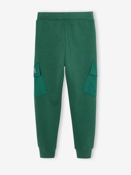 Sports Bottoms with Patch Pockets, for Boys green+night blue 