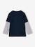 Double-Sleeve Top for Boys black+crystal blue+marl white+navy blue+night blue+olive 