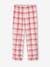 Pyjamas in Chequered Flannel for Girls rose 