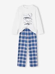 Flannel Pyjamas with Polar Animals, for Boys