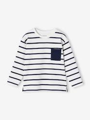 Boys-Tops-T-Shirts-Striped Long Sleeve T-Shirt for Boys