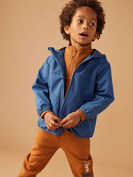 Sports Jacket in Polar Fleece for Boys blue 