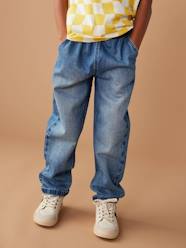 Boys-Jeans-Wide Easy to Slip On Jeans for Boys