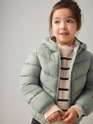 Girls-Coats & Jackets-Padded Jackets-Lightweight Hooded Jacket for Girls