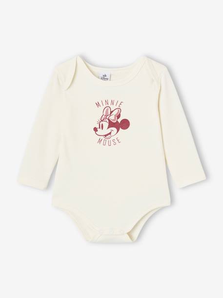 Pack of 2 Minnie Mouse Bodysuits by Disney® for Babies rose 