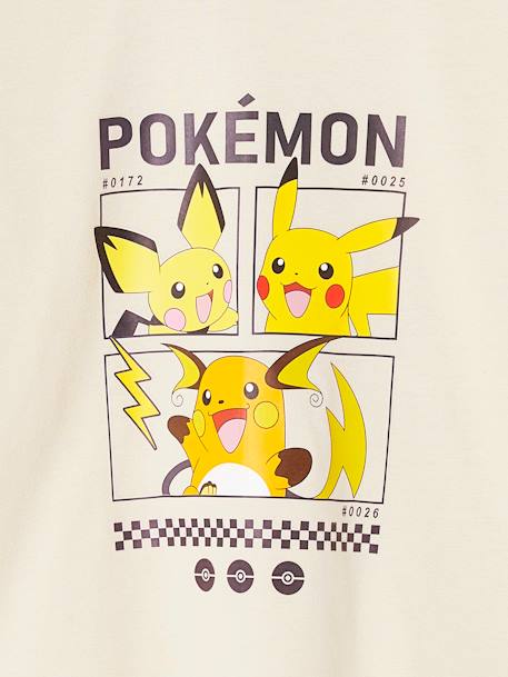 Pikachu Evolution Top for Boys, by Pokemon® sandy beige 