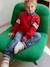 Sweatshirt with Round Neckline, for Boys red 