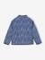 Padded Floral Jacket with Sherpa Lining, for Girls printed blue 