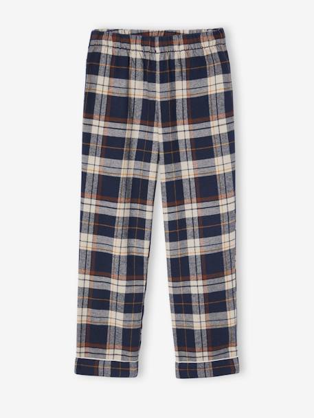 Chequered Flannel Pyjamas for Boys 6392 