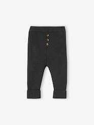 Baby-Trousers & Jeans-Adaptive Knitted Leggings for Babies