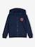 Basics Zipped Jacket with Hood for Boys night blue+red+turquoise 