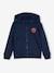 Basics Zipped Jacket with Hood for Boys night blue+red 