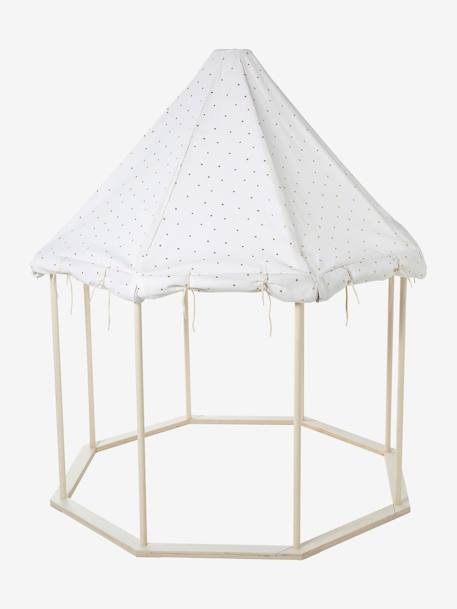 Hexagonal Circus Tent in FSC® Wood white 