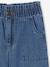 Wide Leg Carpenter Jeans for Girls light blue+medium blue 