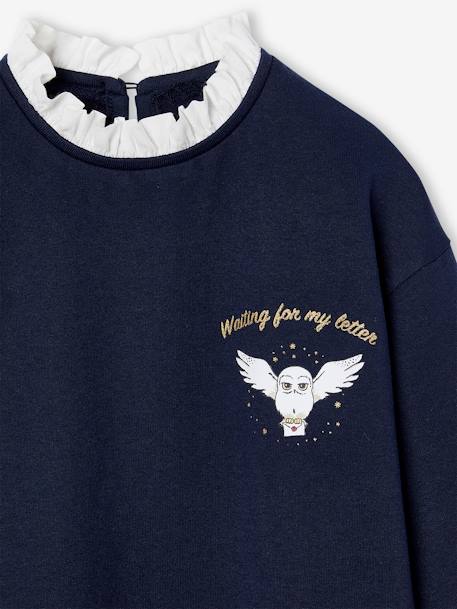 Preppy Harry Potter® Sweatshirt-Type Dress with Hedwig Motif, for Girls navy blue 