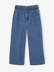 Girls-Jeans-Wide Leg Carpenter Jeans for Girls