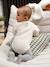 Knitted Long Sleeve Rompers for Babies ecru 