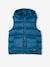 Hooded Colourblock Bodywarmer for Boys electric blue+navy blue+peacock blue 