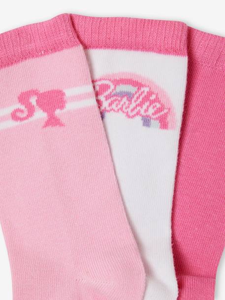 Pack of 3 Pairs of Socks, Barbie® set pink 