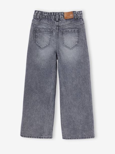 Wide Leg Jeans for Girls brut denim+denim grey 