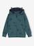 Zipped Sports Jacket with Ears on the Hood, for Boys aqua green 