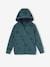 Zipped Sports Jacket with Ears on the Hood, for Boys aqua green 