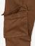 NARROW Hip MorphologiK Straight Leg Cargo Trousers for Boys bronze+night blue 