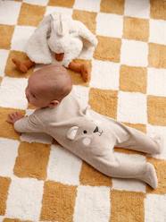 -Koala Sleepsuit in Velour, for Babies