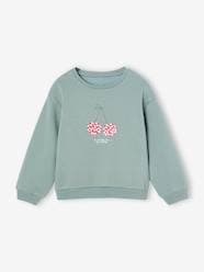 -Basics Sweatshirt with Motif for Girls